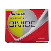 (メンズ)ゴルフボール ゼットスター Z-STAR XV9 ディバイド SN ZSXV9 DIV WY ダース(12個入り)