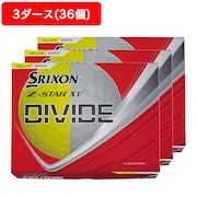 (メンズ)【3ダースセット】ゴルフボール ゼットスター Z-STAR XV9 ディバイド SN ZSXV9 DIV WY 3ダース(36個入り)