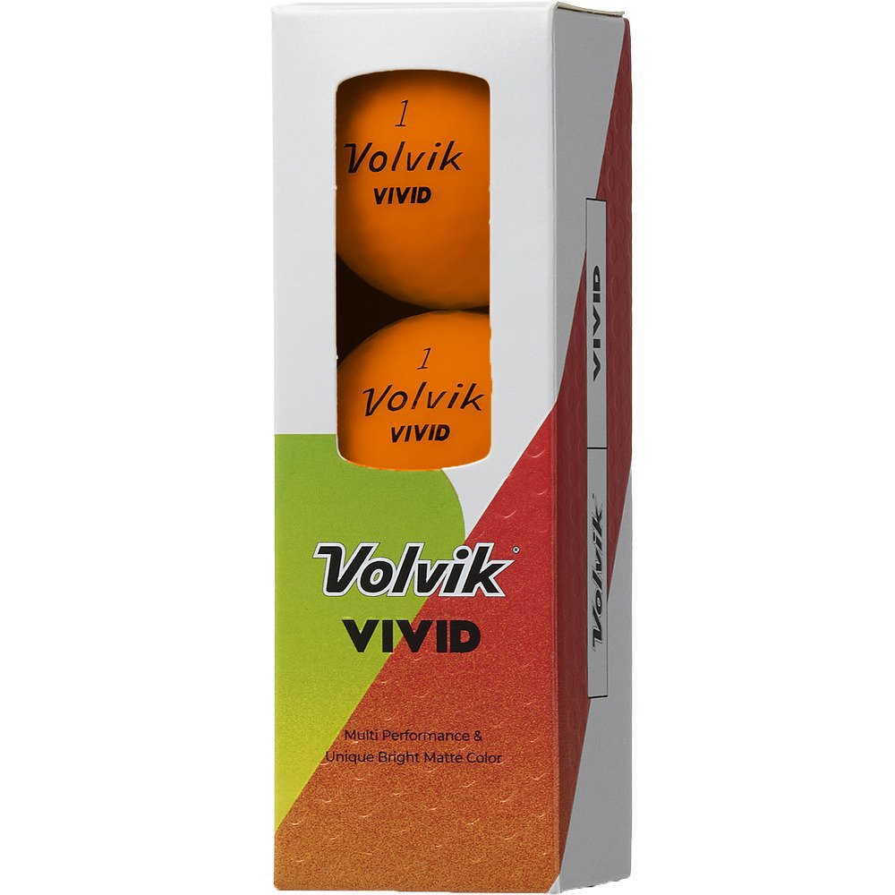 ボルビック（Volvik）（メンズ）ゴルフボール 26 VIVID VV5VNA01 ORG