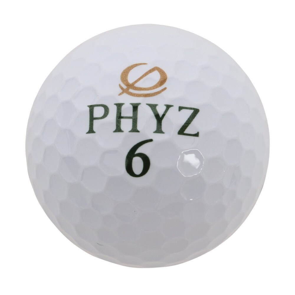 ブリヂストンゴルフ（BRIDGESTONE GOLF）（メンズ）ゴルフボール PHYZ(ファイズ) ホワイト 3個入り