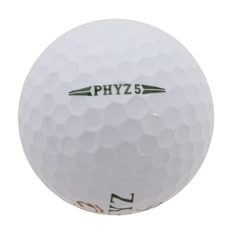 ブリヂストンゴルフ（BRIDGESTONE GOLF）（メンズ）ゴルフボール PHYZ(ファイズ) ホワイト 3個入り