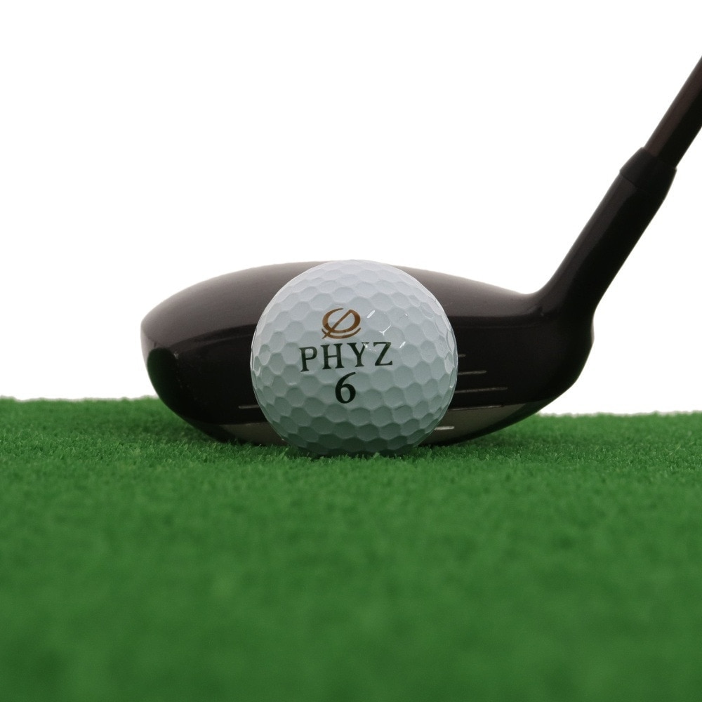 ブリヂストンゴルフ（BRIDGESTONE GOLF）（メンズ）ゴルフボール PHYZ(ファイズ) ホワイト 3個入り