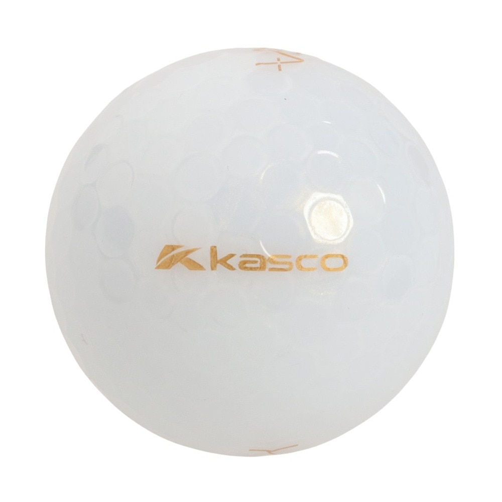 キャスコ（KASCO）（メンズ、レディース）ゴルフボール KIRA DIAMOND ホワイト 3個入り