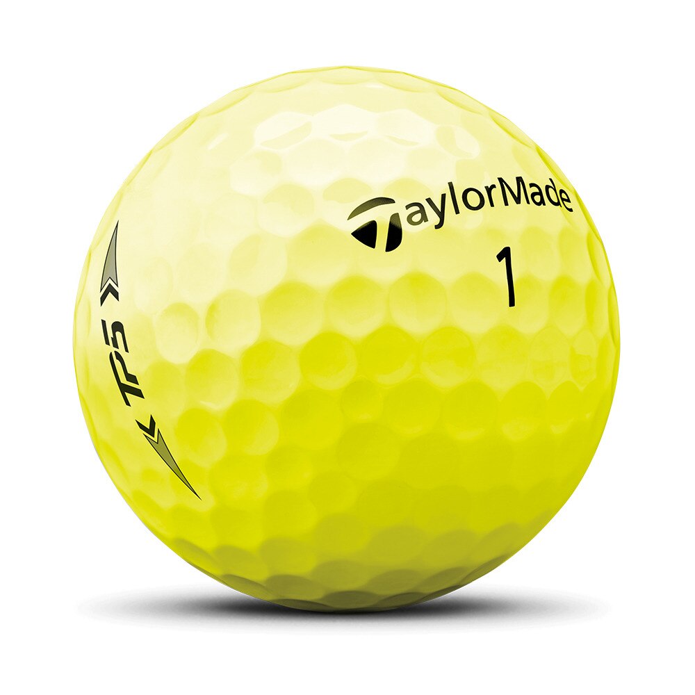 テーラーメイド（TAYLORMADE）（メンズ）TP5 ボール 1スリーブ イエロー