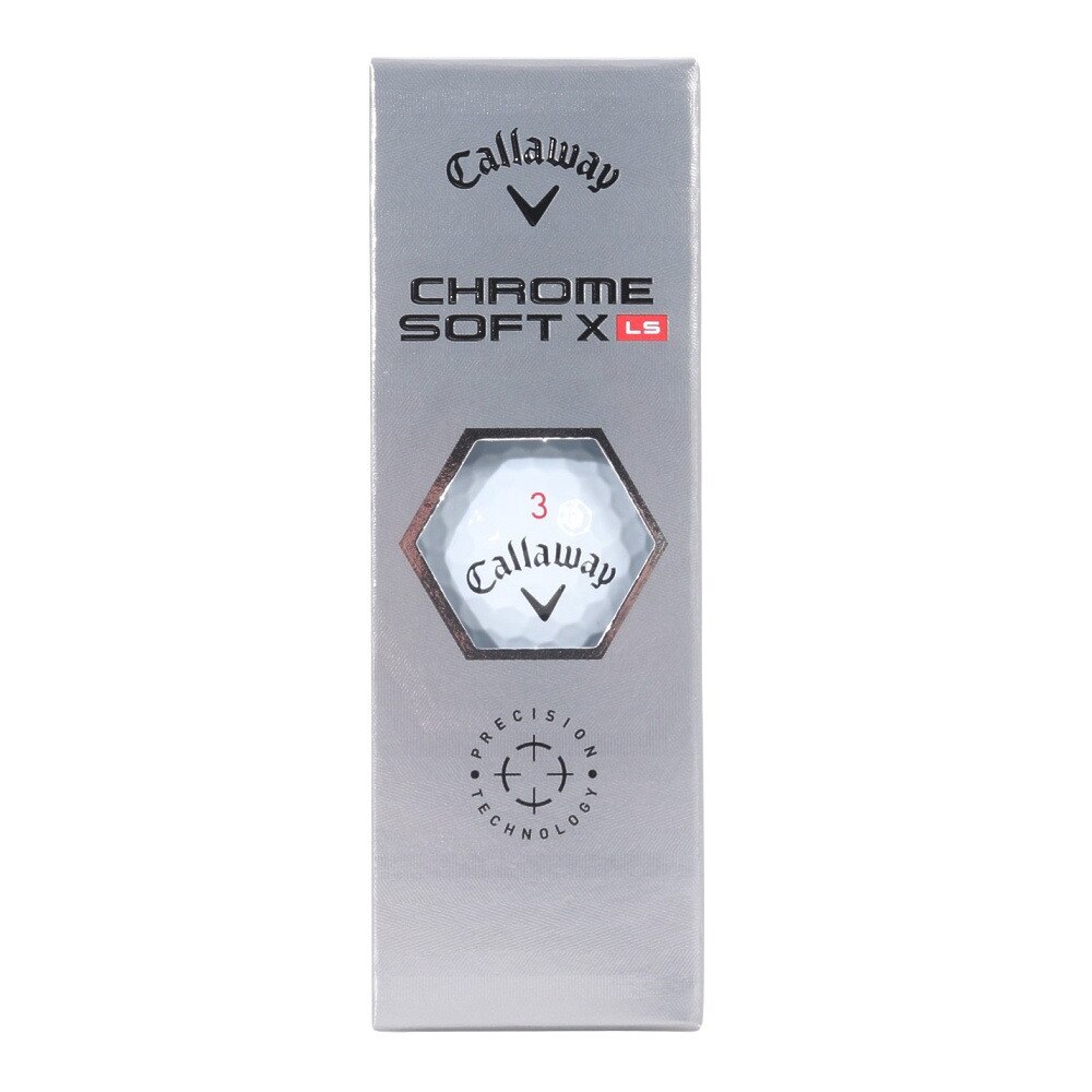 キャロウェイ（CALLAWAY）（メンズ）CHROME SOFT X LS ゴルフボール 22 DZ ダース(12個入り)