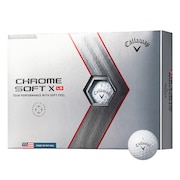 キャロウェイ（CALLAWAY）（メンズ）CHROME SOFT X LS ゴルフボール 22 DZ ダース(12個入り)