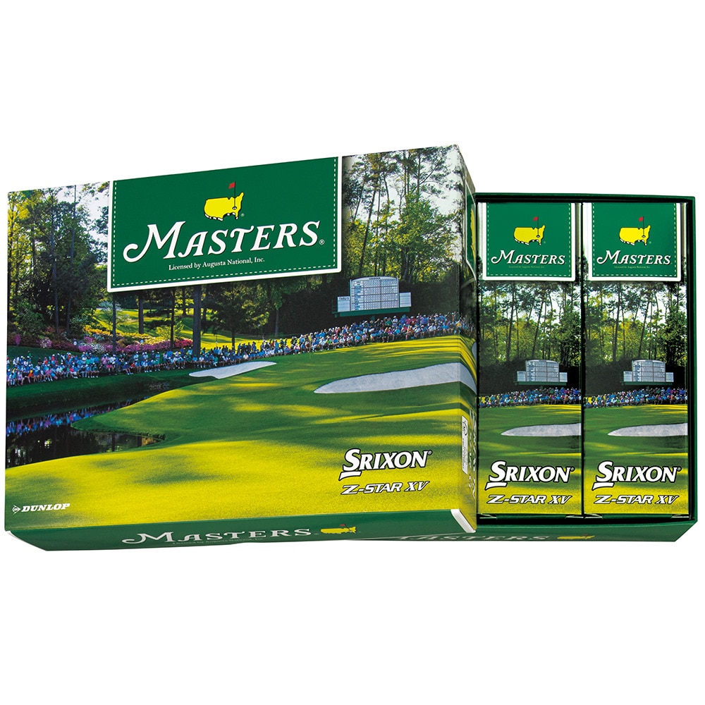スリクソン(SRIXON)(メンズ)ゴルフボール スリクソン Z-STAR XV マスターズモデル ダース(12個入り) ゴルフ用品はヴィクトリア ゴルフ マスターズモデル スリクソンZ-STAR XV ゴルフボール