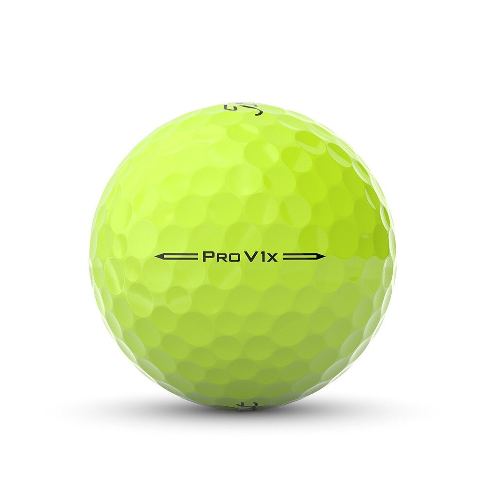 タイトリスト（TITLEIST）（メンズ）ゴルフボール PRO V1x プロV1x イエロー T2148S-3PJ スリーブ(3個入り)