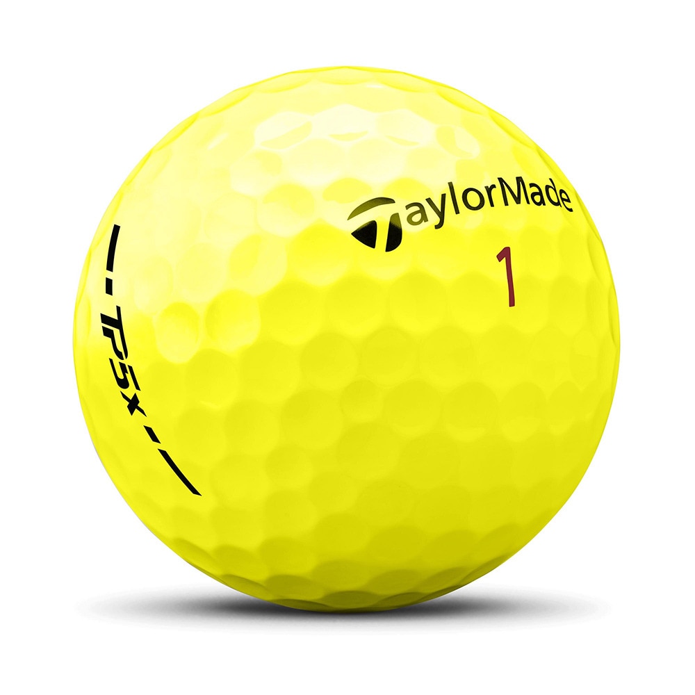 テーラーメイド（TAYLORMADE）（メンズ）ゴルフボール 24 TP5x Yellow スリーブ(3個入り)