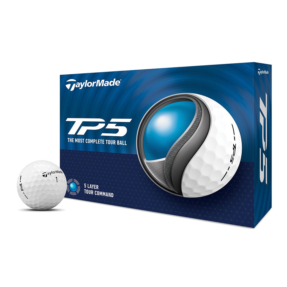 テーラーメイド（TAYLORMADE）（メンズ）ゴルフボール 24 TP5 ダース(12個入り)