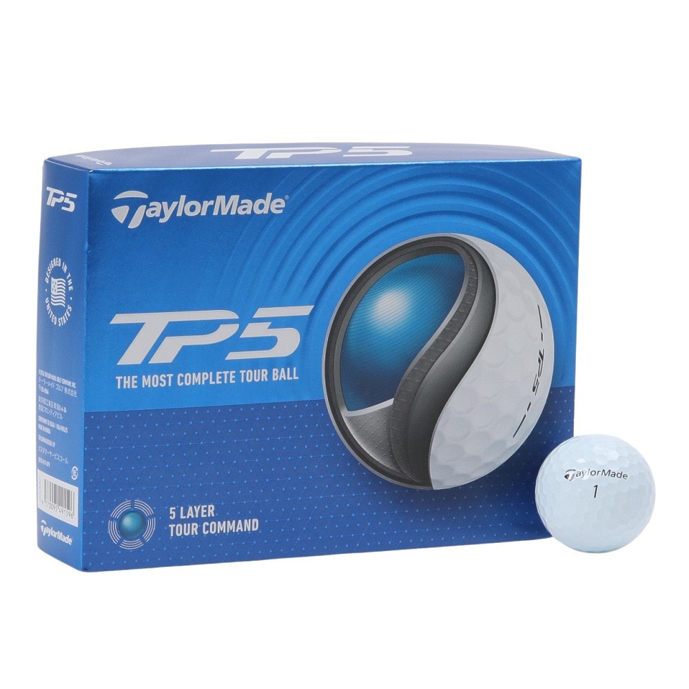 テーラーメイド（TAYLORMADE）（メンズ）ゴルフボール 24 TP5 ダース(12個入り)