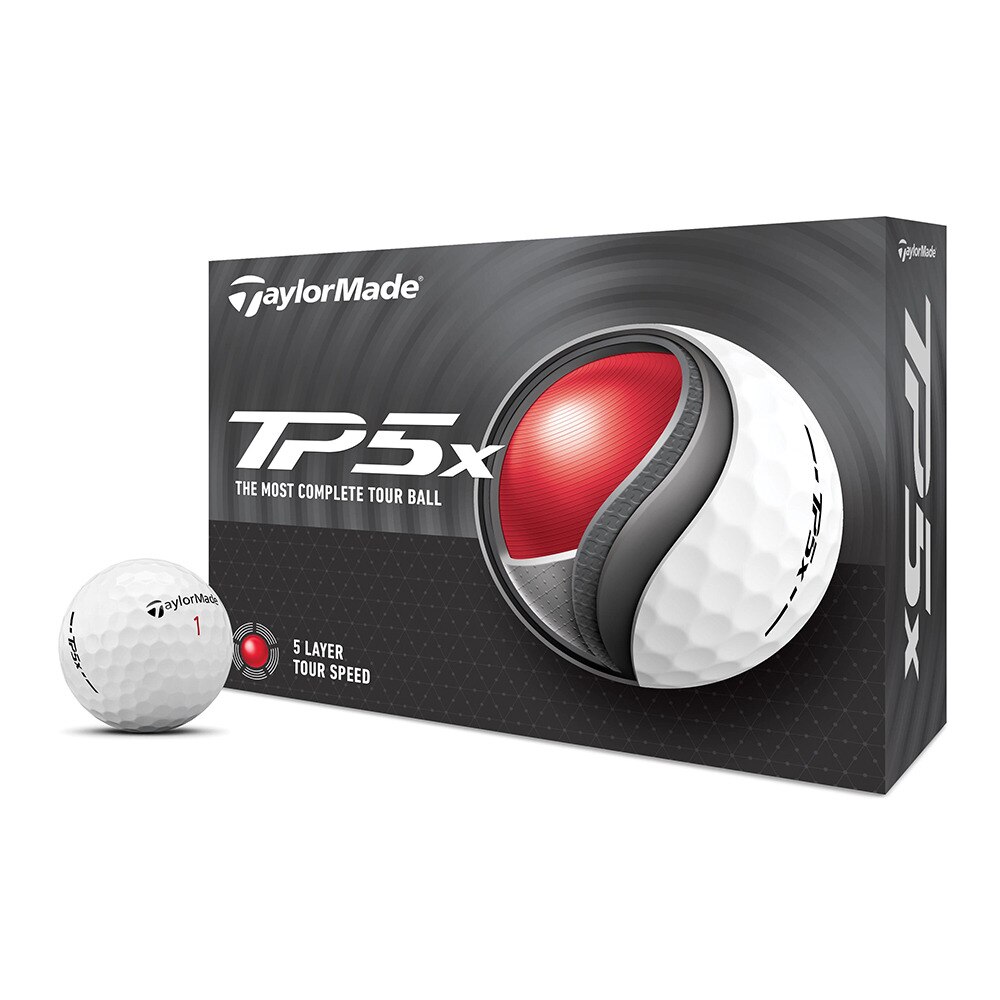 テーラーメイド（TAYLORMADE）（メンズ）ゴルフボール 24 TP5x ダース(12個入り)