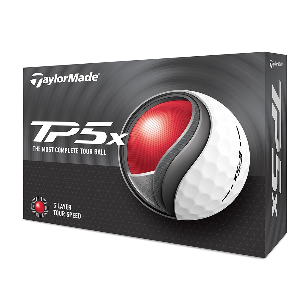 テーラーメイド（TAYLORMADE）（メンズ）ゴルフボール 24 TP5x ダース(12個入り)