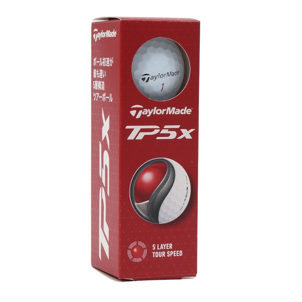 テーラーメイド（TAYLORMADE）（メンズ）ゴルフボール 24 TP5x ダース(12個入り)