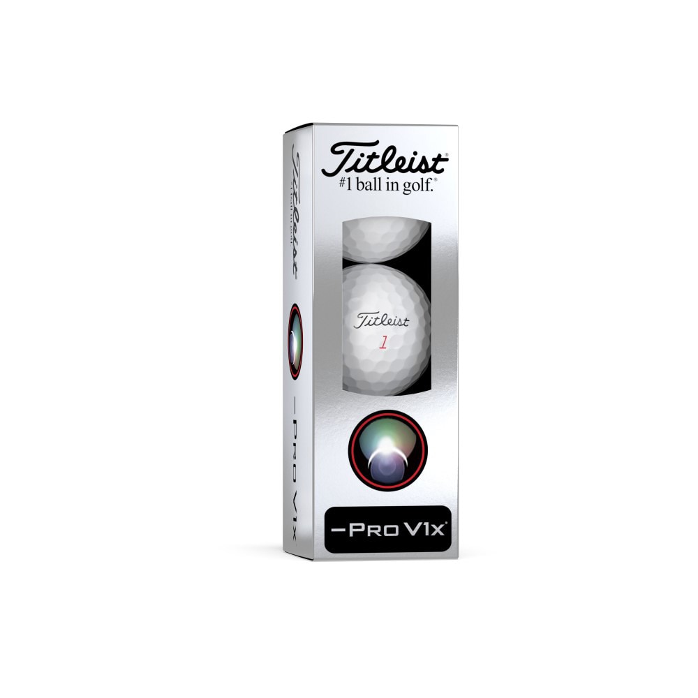 タイトリスト（TITLEIST）（メンズ）ゴルフボール 24 PRO V1X LEFT DASH 3P T204L6S-3PJ スリーブ(3個入り)