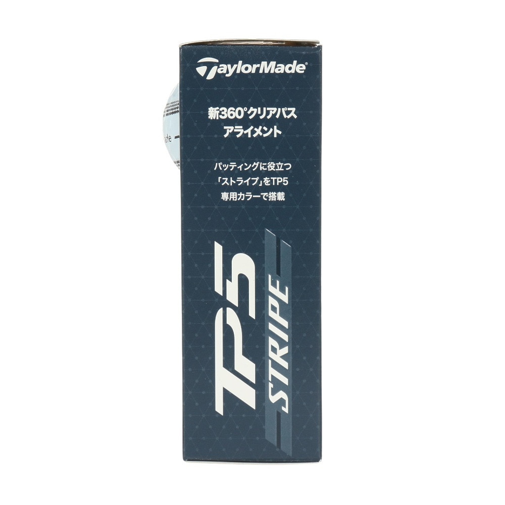 テーラーメイド（TAYLORMADE）（メンズ）ゴルフボール TP5 ストライプ SV スリーブ(3個入り)