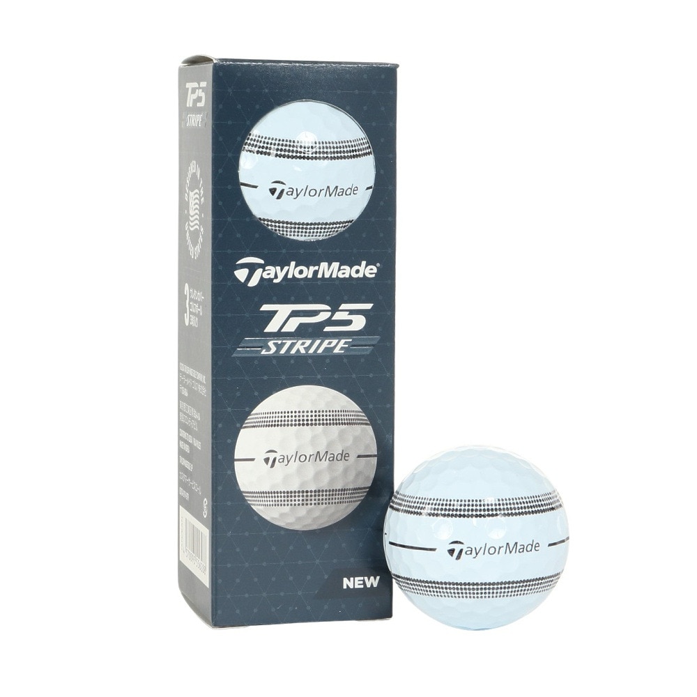 テーラーメイド（TAYLORMADE）（メンズ）ゴルフボール TP5 ストライプ SV スリーブ(3個入り)