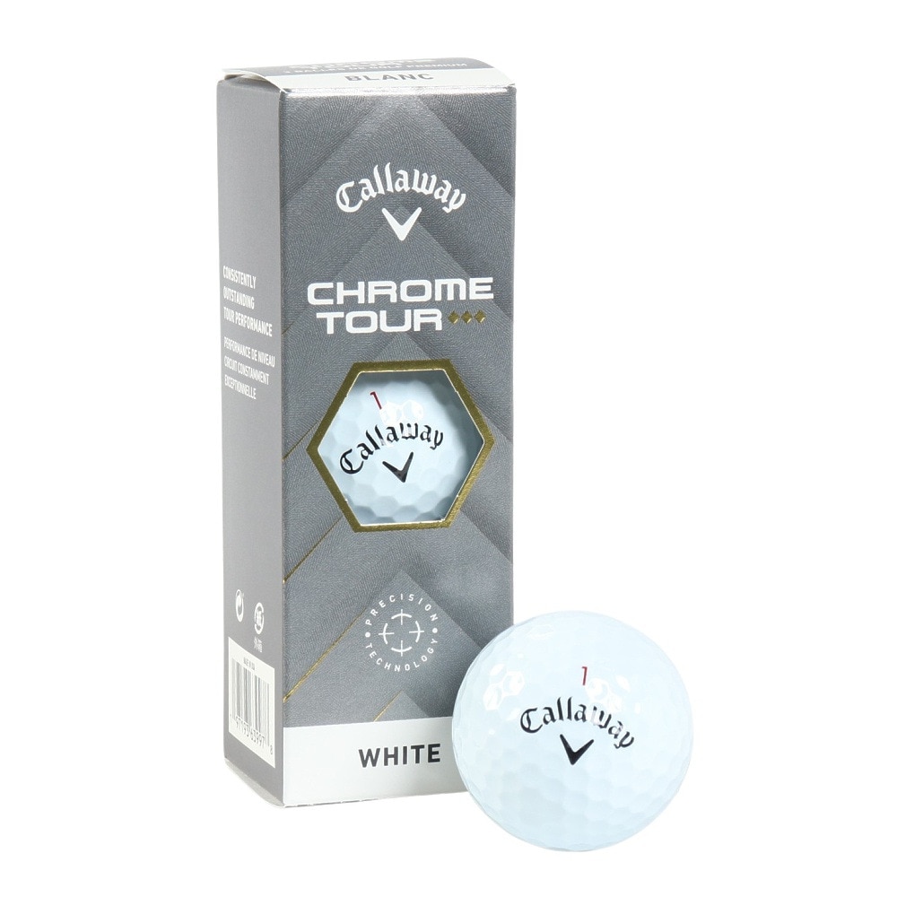 キャロウェイ（CALLAWAY）（メンズ）ゴルフボール CHRM TR TD 25 3B スリーブ(3個入り)