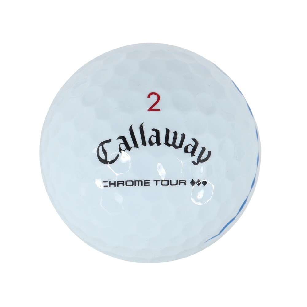キャロウェイ（CALLAWAY）（メンズ、レディース）ゴルフボール CHROME TOUR TD トリプルトラック スリーブ(3個入り) 25 3B