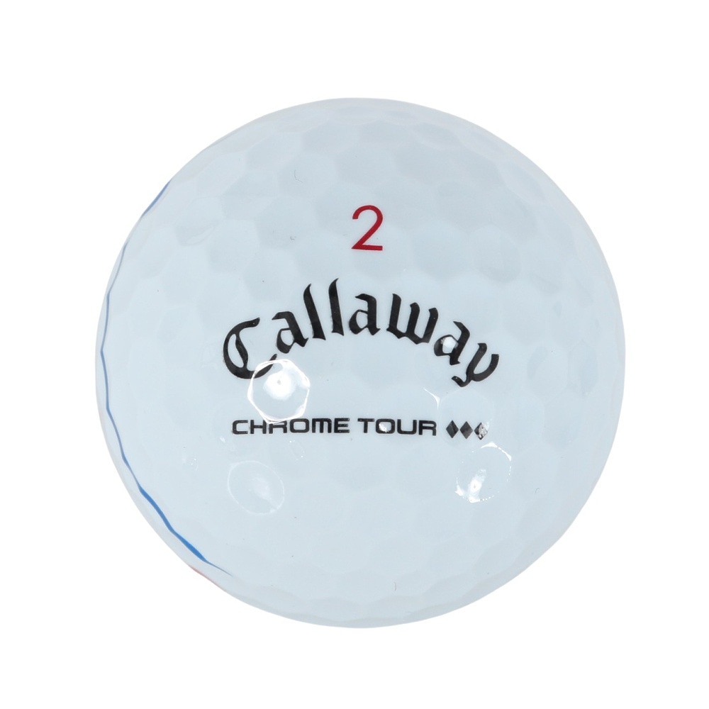 キャロウェイ（CALLAWAY）（メンズ、レディース）ゴルフボール CHROME TOUR TD トリプルトラック スリーブ(3個入り) 25 3B