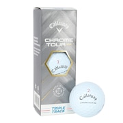 (メンズ、レディース)ゴルフボール CHROME TOUR TD トリプルトラック スリーブ(3個入り) 25 3B