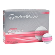 (メンズ、レディース)ゴルフボール25 TR Stripe PNK 3b ダース(12個入り)