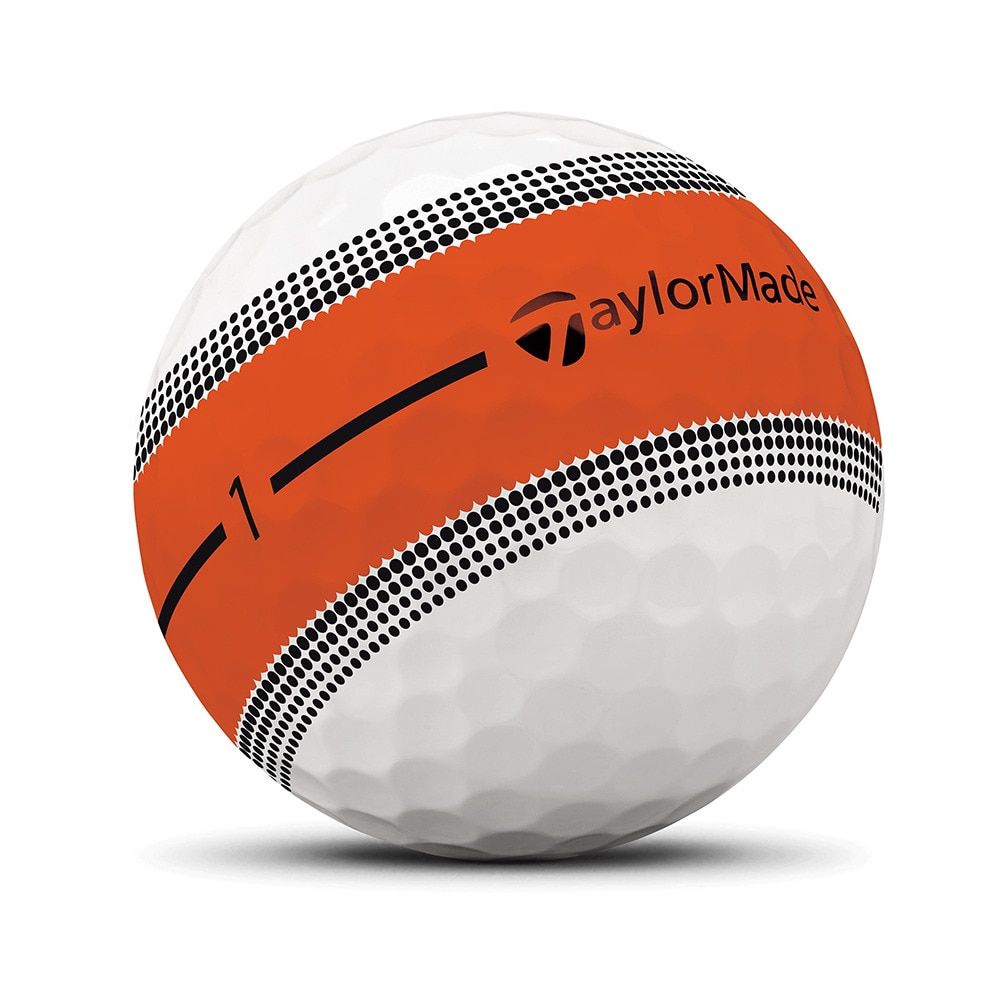 テーラーメイド（TAYLORMADE）（メンズ）ゴルフボール ツアーレスポンス ストライプボール マルチカラーパック 25 TourResp Stripe Multi dz ダース(12個入り)