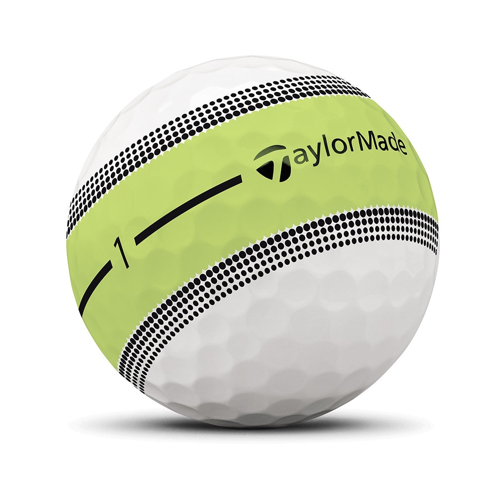 テーラーメイド（TAYLORMADE）（メンズ）ゴルフボール ツアーレスポンス ストライプボール マルチカラーパック 25 TourResp Stripe Multi dz ダース(12個入り)