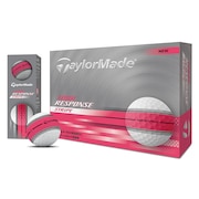 (メンズ、レディース)ゴルフボール TourResp Stripe PNK dz 1ダース(12個入り)