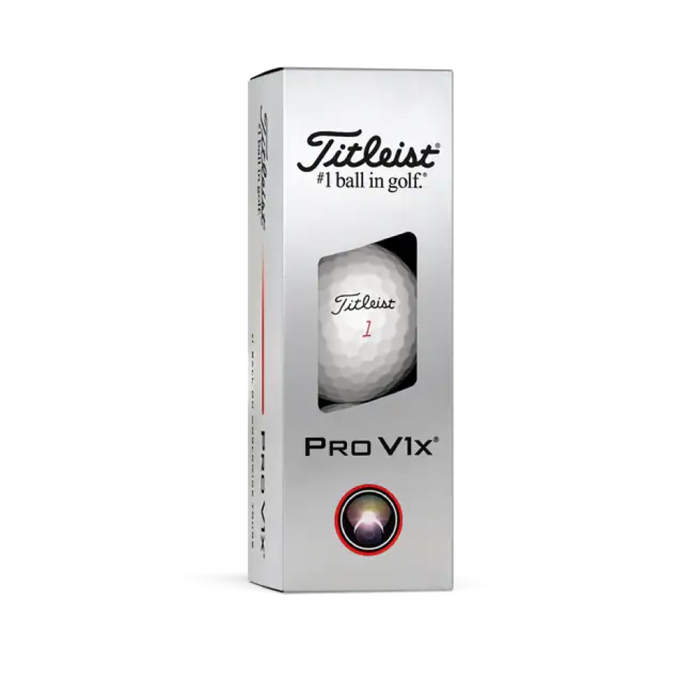 タイトリスト（TITLEIST）（メンズ）PRO V1X ローナンバー 3P ゴルフボール T2049S-3PJ スリーブ(3個入り)
