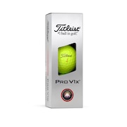 (メンズ)PRO V1X YEL 3P ゴルフボール T2149S-3PJ スリーブ(3個入り)