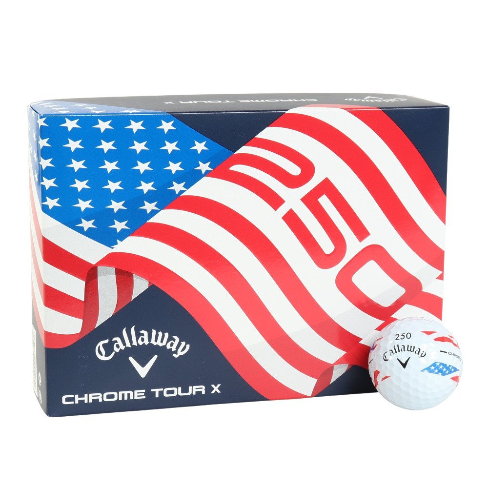 キャロウェイ（CALLAWAY）（メンズ）ゴルフボール CHROME TOUR X USA