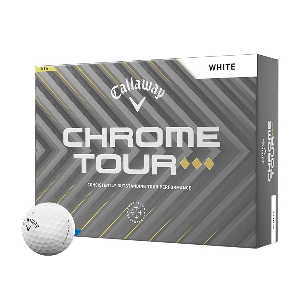 キャロウェイ（CALLAWAY）（メンズ）ゴルフボール クロムツアー CHRM TR TD 25 3B ダース(12個入り)