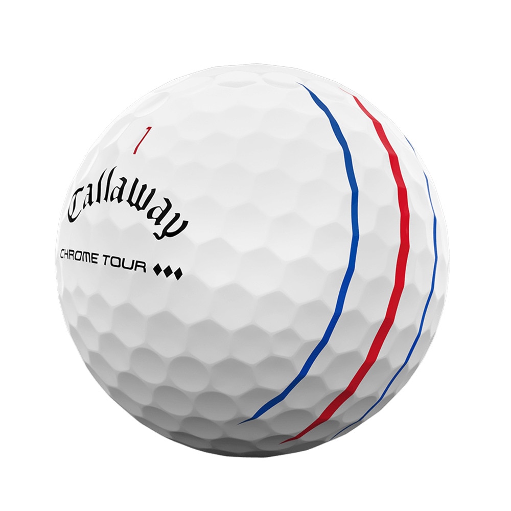 キャロウェイ（CALLAWAY）（メンズ）ゴルフボール クロムツアー CHROME TOUR TD トリプルトラック 25 3B ダース(12個入り) 