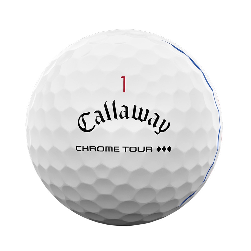 キャロウェイ（CALLAWAY）（メンズ）ゴルフボール クロムツアー CHROME TOUR TD トリプルトラック 25 3B ダース(12個入り) 