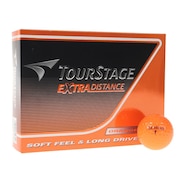 ツアーステージ（TOURSTAGE）（メンズ、キッズ）ゴルフボール エクストラディスタンス オレンジ (1ダース 12個) オンライン価格