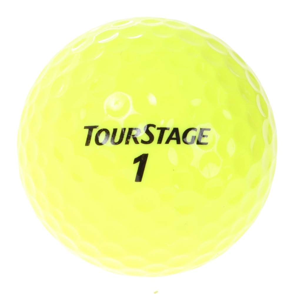 ツアーステージ（TOURSTAGE）（メンズ）ゴルフボール EXTRA DISTANCE イエロー (1ダース 12個) オンライン価格
