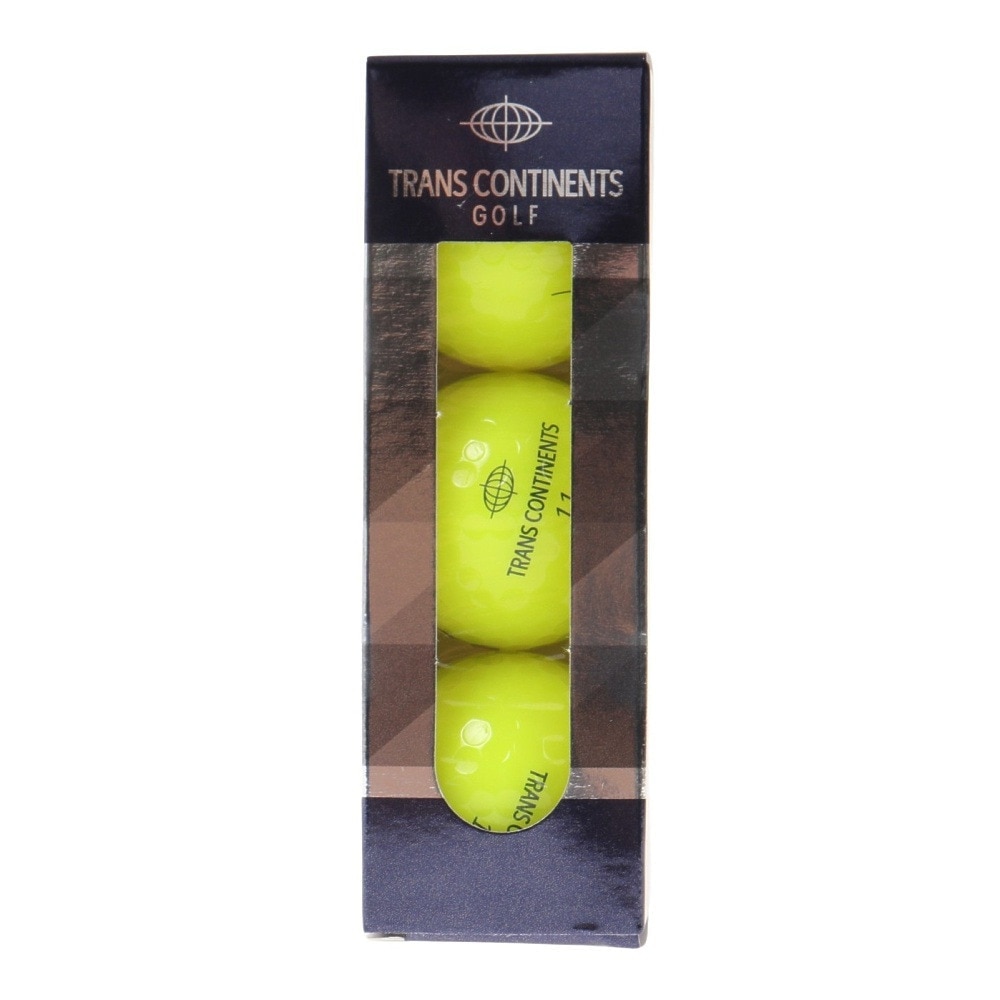 トランスコンチネンツ（TRANS CONTINENTS）（メンズ）ゴルフボール トランスコンチネンツ 1ダース(12個)ボール 4カラーアソート