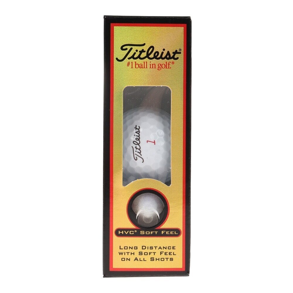 タイトリスト（TITLEIST）（メンズ、キッズ）ゴルフボール HVC SOFT FEEL05 1ダース(12個) HVSF