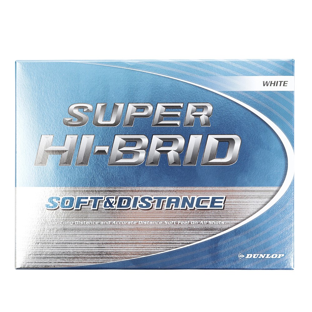 ゴルフボール スーパーハイブリッド Super Hi Brid ホワイト 1ダース 12個 ダンロップ ヴィクトリアゴルフ ゴルフボール スーパーハイブリッド Super Hi Brid ホワイト 1ダース 12個 ダンロップ ヴィクトリアゴルフ