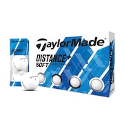 テーラーメイド（TAYLORMADE）（メンズ）ゴルフボール ディスタンス ソフト ボール 1ダース(12個) DIS+SOFT WHT