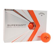 キャロウェイ（CALLAWAY）（メンズ）SUPERSOFT オレンジ ボール 1ダース(12個)BL SUPERSOFT OR 21 Dz