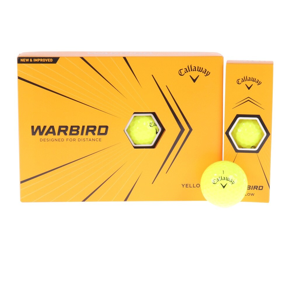 キャロウェイ｜ゴルフボール WARBIRD 1ダース(12個) 21Dz - マリン、ウィンタースポーツ用品はヴィクトリア