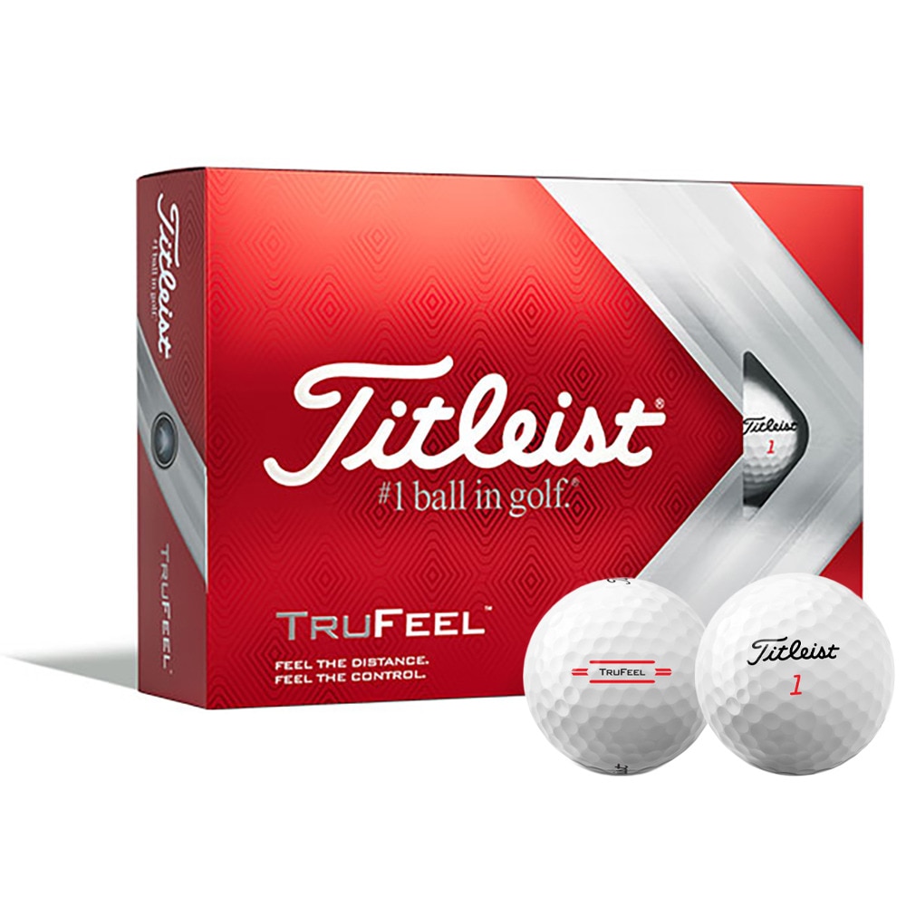 タイトリスト（TITLEIST）（メンズ）ゴルフボール TRUFEEL 12個入り T6035S-J