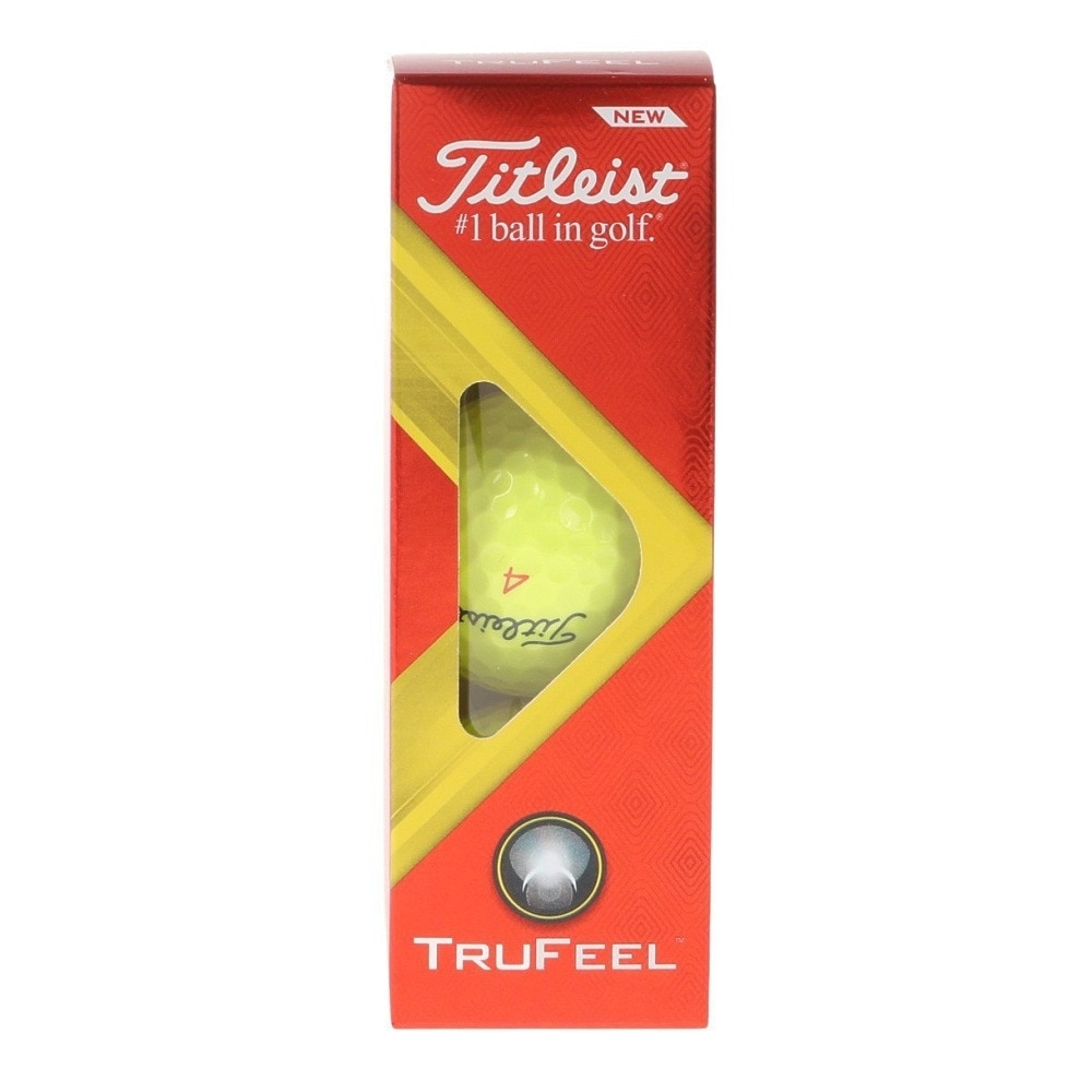 タイトリスト（TITLEIST）（メンズ）ゴルフボール TRUFEEL 12個入り T6135S-J