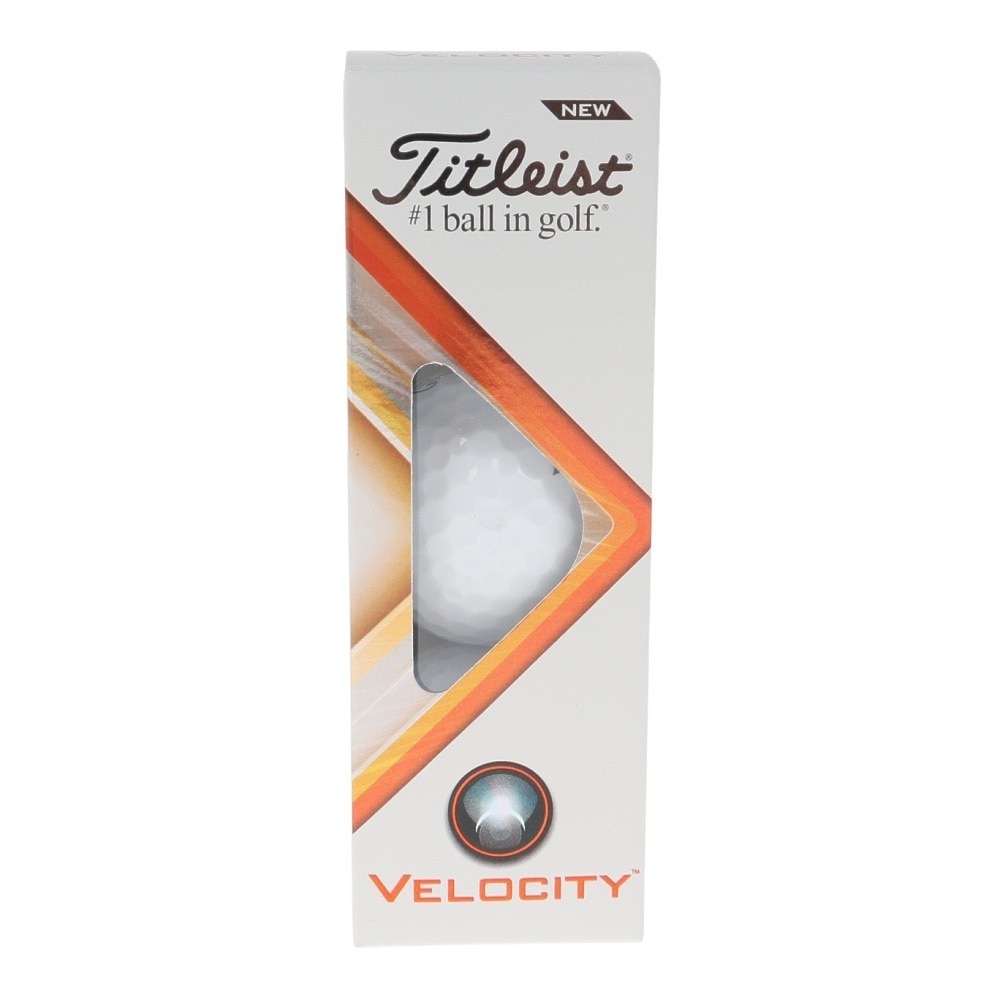 タイトリスト（TITLEIST）（メンズ）ゴルフボール VELOCITY T8026S-J ダース(12個入り)