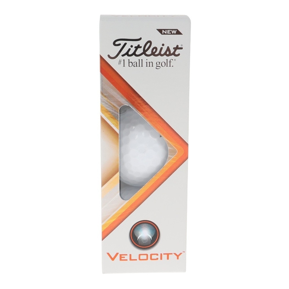 タイトリスト（TITLEIST）（メンズ）ゴルフボール VELOCITY 12個入り T8026S-J