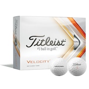 タイトリスト（TITLEIST）（メンズ）ゴルフボール VELOCITY 12個入り T8026S-J