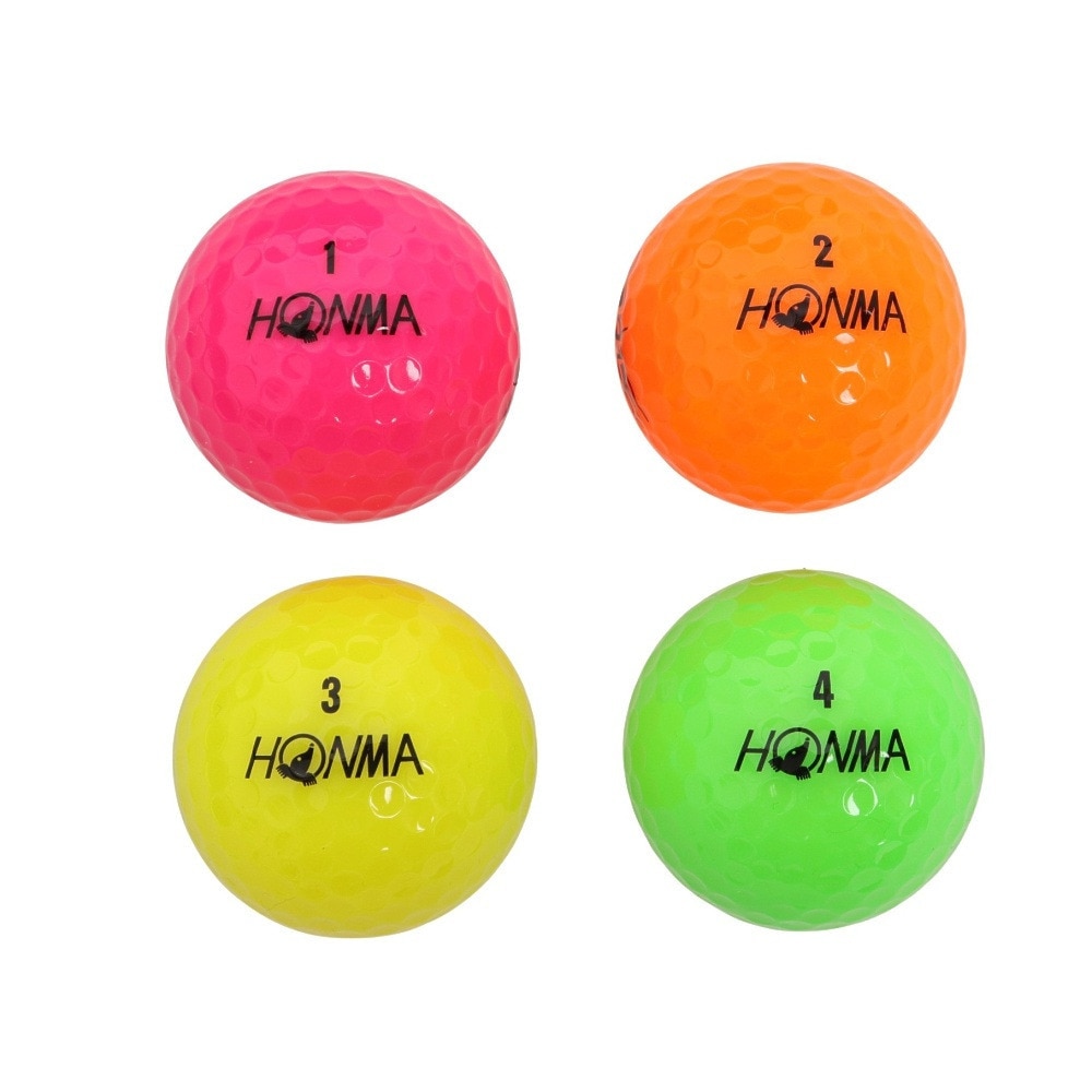 本間ゴルフ（HONMA）（メンズ）ゴルフボール 2022D1 BT2201 LOW 1ダース(12個入り)