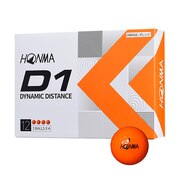 本間ゴルフ（HONMA）（メンズ）ゴルフボール 2022D1 BT2201 LOW 1ダース(12個入り)